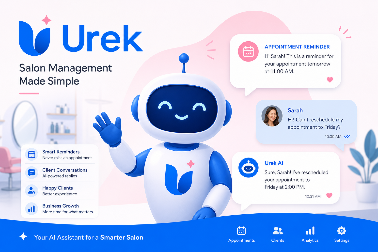 Asystent AI Urek — raporty wizyt i wsparcie terapeuty